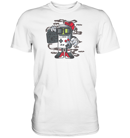 T-Shirt verschiedene Farben Kurzarm Gamer Kid Retro 90s Style - Premium Shirt